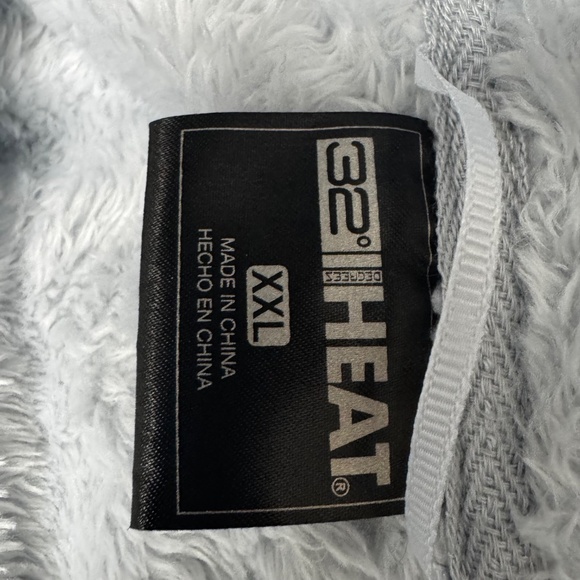 32 degrees ladies plush jacket Size XXL Blue New with Tags - Picture 10 of 10